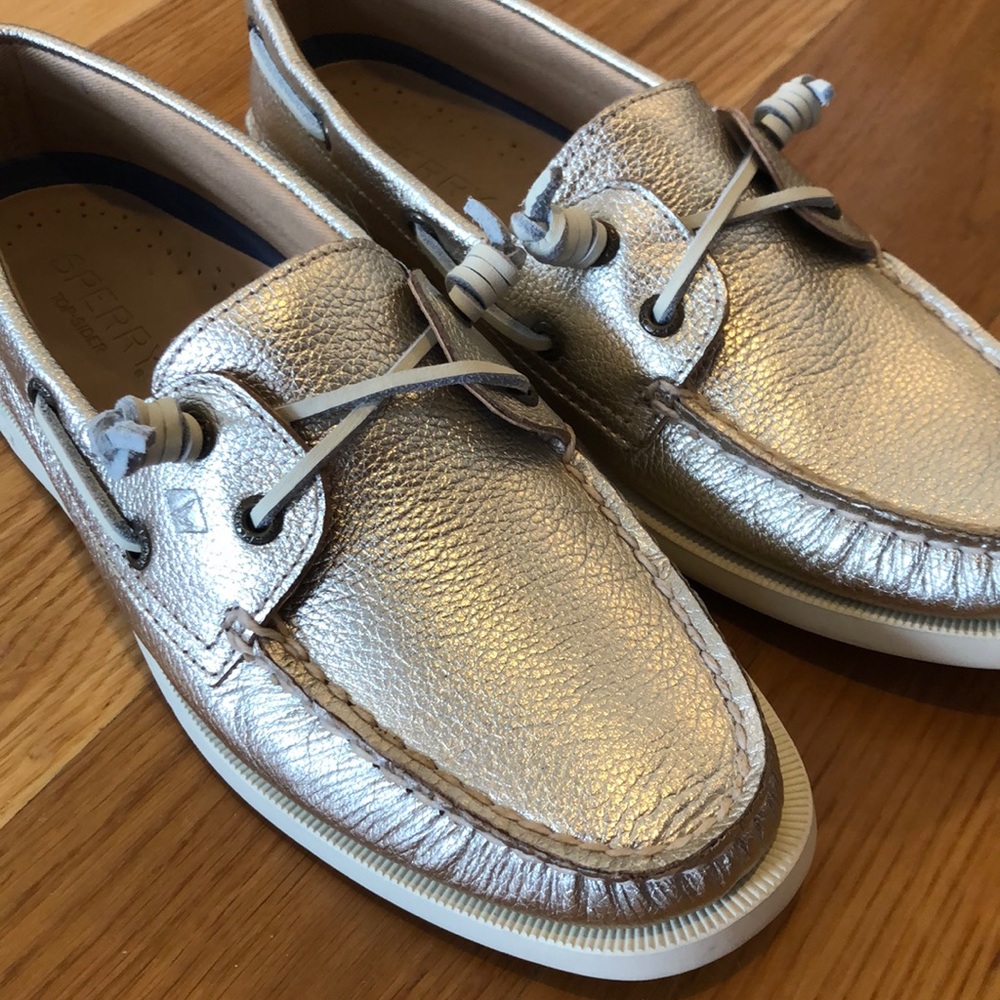 *NEW* Sperry Topsider Gold Boatshoes